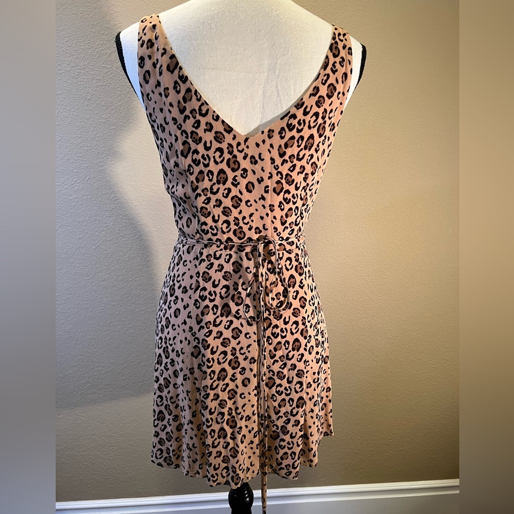 Anchorage Wrap Dress in Feline M